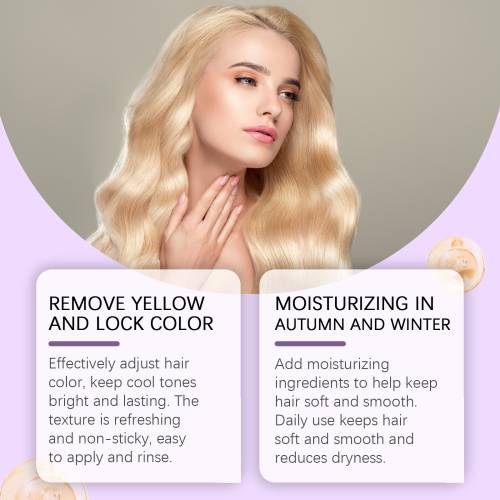 Purple Conditioner for Blonde & Gray Hair