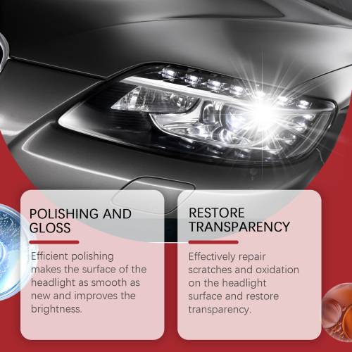 Headlight Repair Cream, Silicone