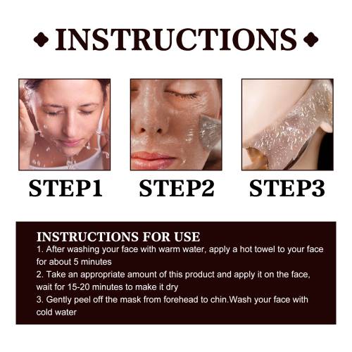 Black Tea Face Mask, Pore Refining