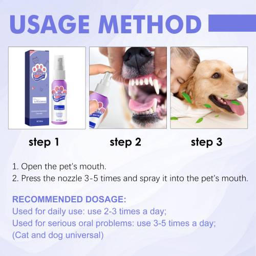 Pet Mouth Freshener Spray