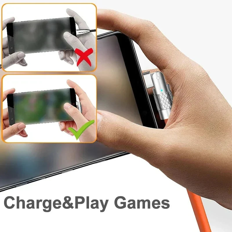 180° rotatable quick charger cable | zavevo