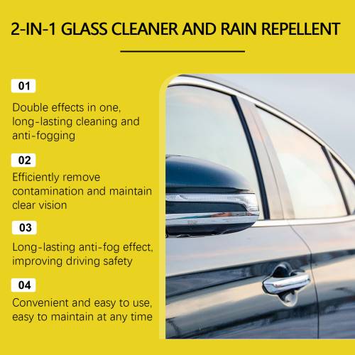 2-in-1 Glass Cleaner & Anti-Fog