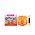Orange Glitter Gel for Face, Body & Hair