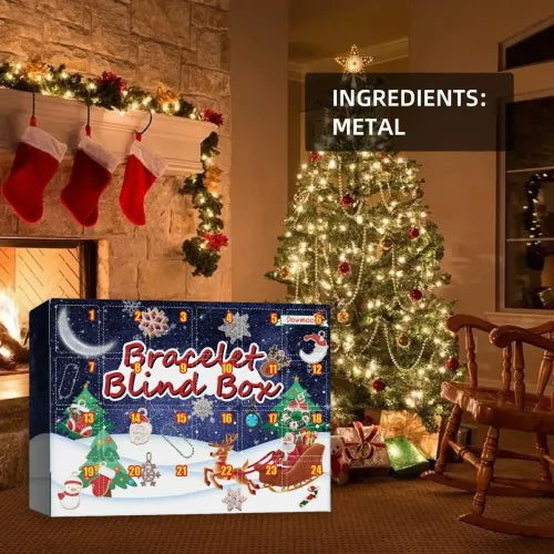 Christmas DIY Bracelet Advent Calendar