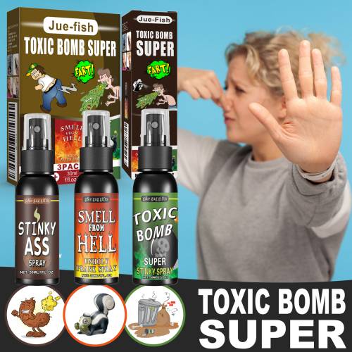 Brown Prank Stink Spray
