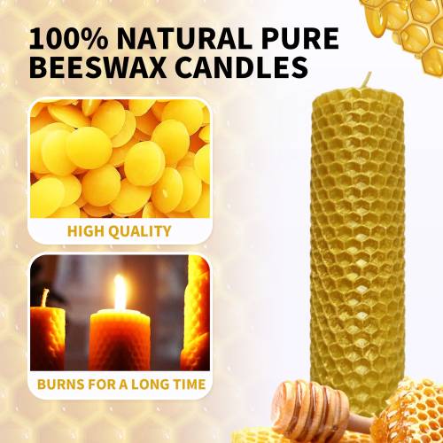 Beeswax Honeycomb Sheets for Candles