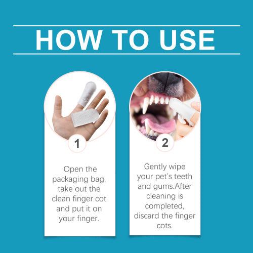 Cat & Dog Tooth Wipes