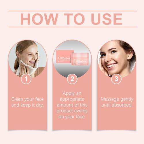 Collagen Moisturizing Face Cream with Shea Butter for Dry Skin