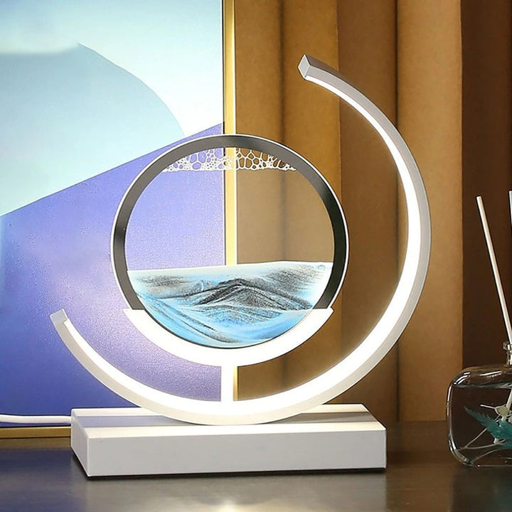 3D Sand Shell Table Lamp - Abyss | zavevo