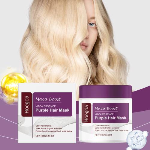 Purple Hair Mask for Dry, Dull Hair