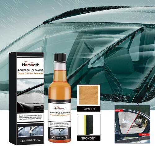 Heavy-Duty Glass Oil Film Remover