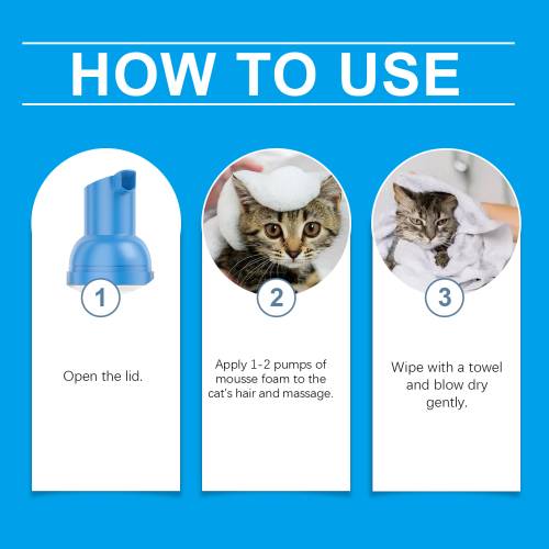 Cat Cleaning Mousse