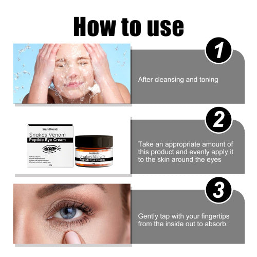 Peptide Eye Cream with Coffee & Hyaluronic Acid