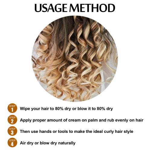 Curl Defining Styling Cream, Volumizing