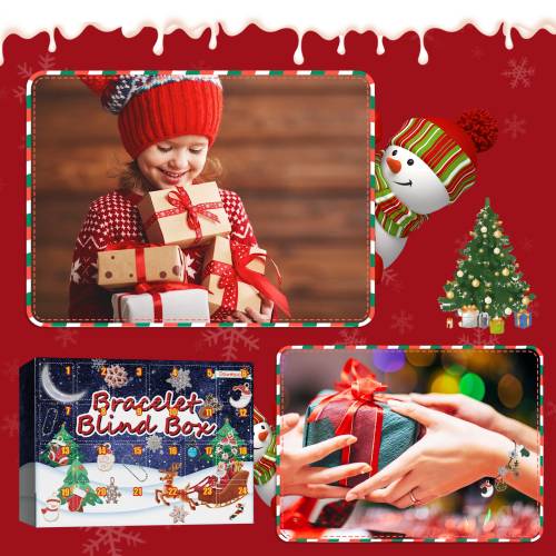 Christmas DIY Bracelet Advent Calendar
