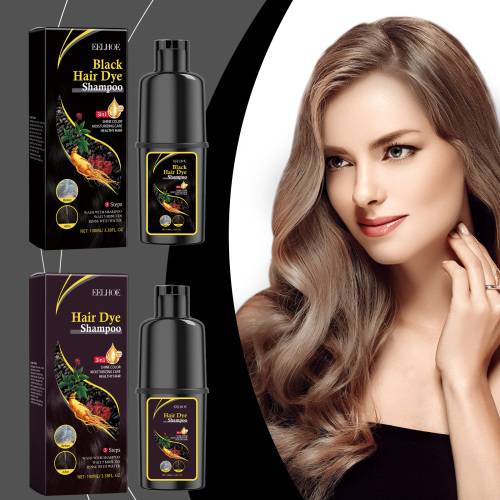 Black Hair Color Shampoo, Herbal