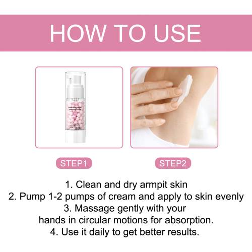 Underarm Brightening Cream with Cherry Blossom & Pearl