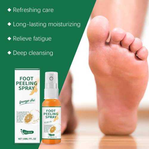 Sugarcane Orange Foot Peeling Spray