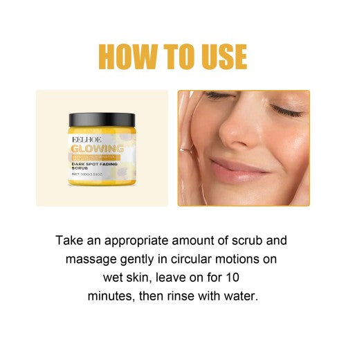 Turmeric Skincare Set: Cleanser, Scrub & Face Cream