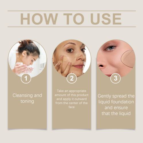 Color-Changing Liquid Foundation