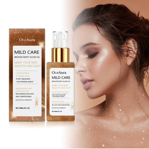 Rose Gold Bronzer Body Shimmer Oil