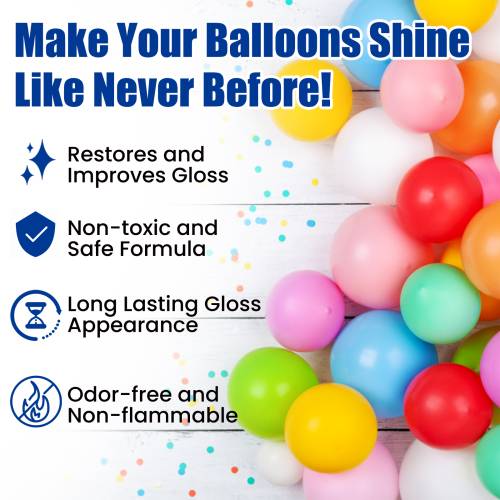 Odorless Balloon Shine Spray