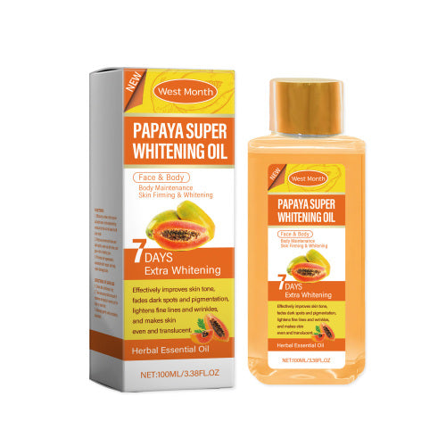 Papaya Body Oil with Vitamin C