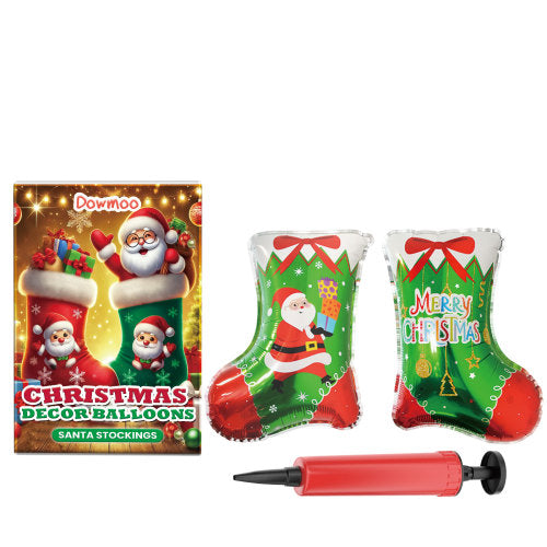 Santa Stocking Standing Balloon