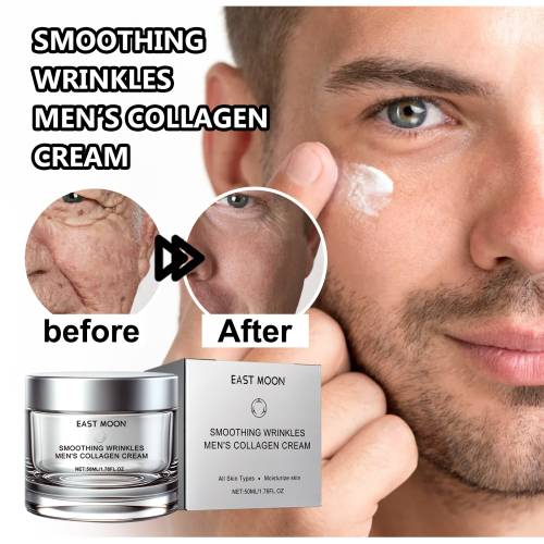 Men's Collagen Face Cream, Hydrating & Firming