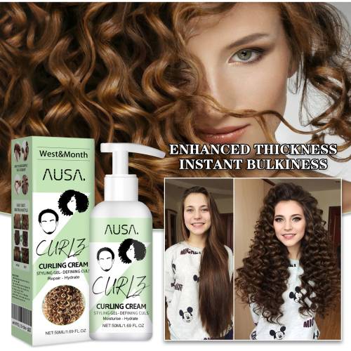 Curl Elastin Styling Cream with Keratin