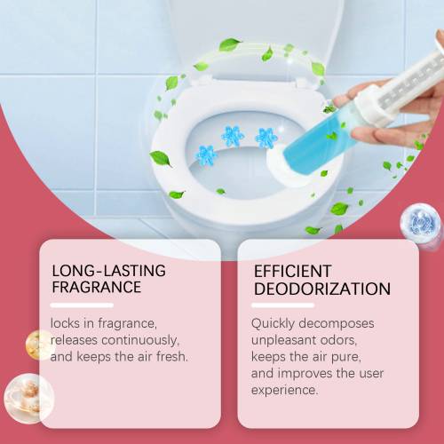 Flower Toilet Gel Freshener