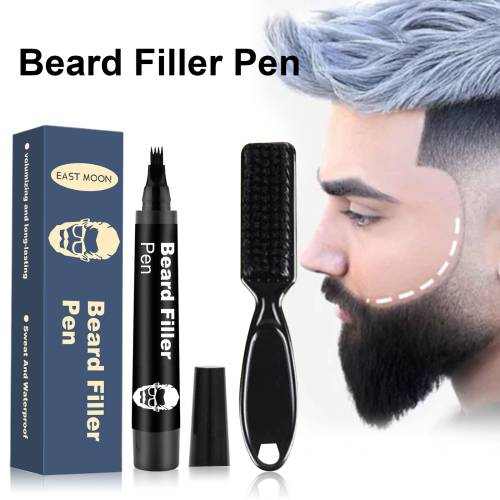 Beard Filler Pen with Detachable Brush