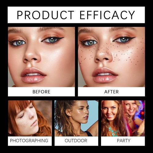Faux Freckle Makeup Stickers