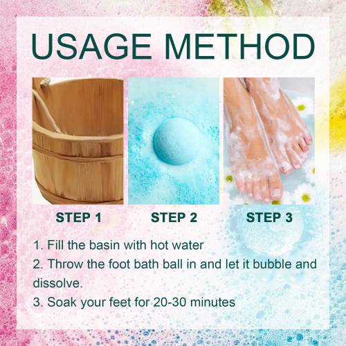 Ginger Sea Salt Foot Bath Balls