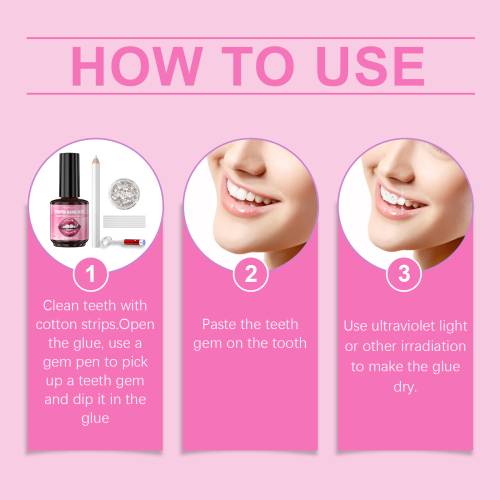 DIY Tooth Gem Kit, Shiny