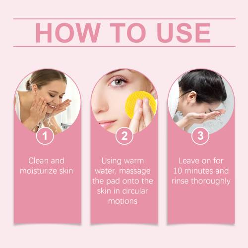 Turmeric Kojic Acid Cleansing Pads with Vitamin C