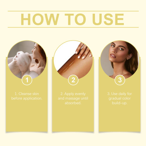 Carrot Seed Oil Tanning Gel, Light & Easy to Absorb