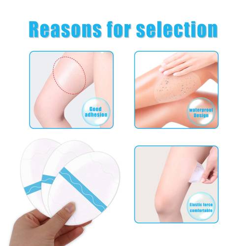 Anti-Chafing Thigh Pads, Invisible Stick-On Friction Guards, 10 Pcs