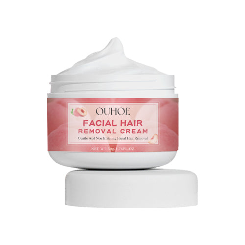 Peach Facial Hair Removal Cream for Women