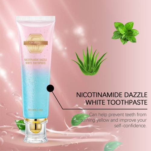 Niacinamide Mint Toothpaste with Baking Soda