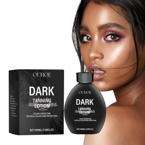 Dark Bronzing Lotion for a Long-Lasting Tan Look
