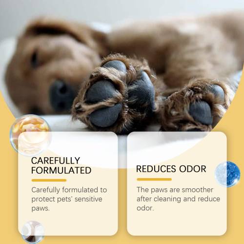 Nourishing Pet Paw Foam