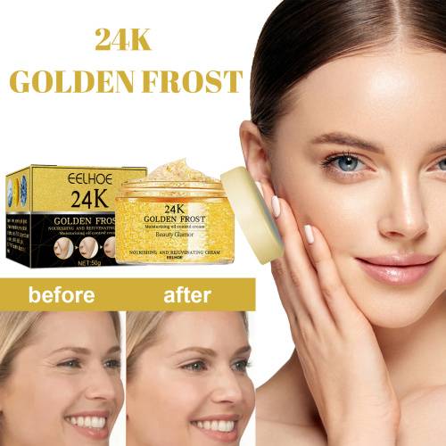 24K Gold Eye Cream with Oligopeptide, 50 g