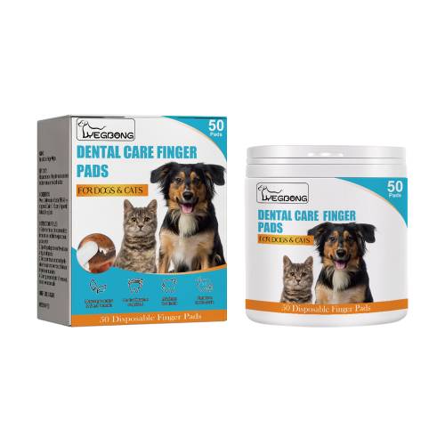 Dog & Cat Dental Finger Wipes