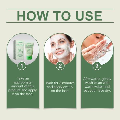 Green Tomato Face Cleanser with Vitamin C & Tea