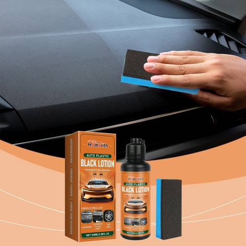 Plastic Trim Restorer, Blackening