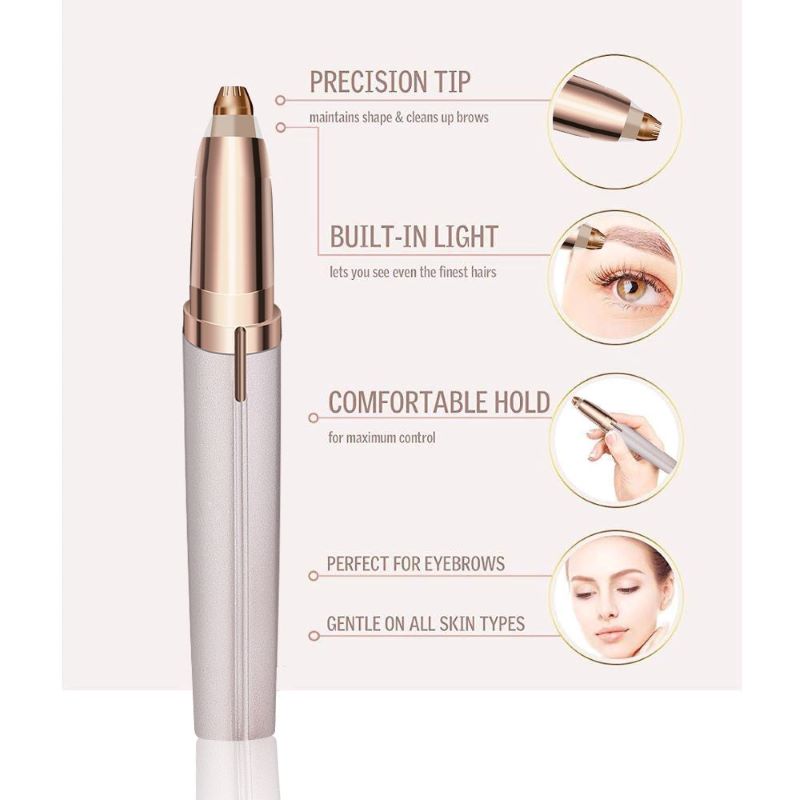 2 IN 1 EYEBROW & FACE TRIMMER zavevo