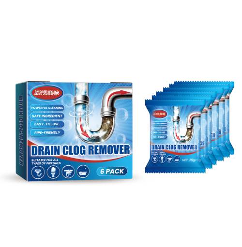 Drain Clog Remover & Deodorizer Powder