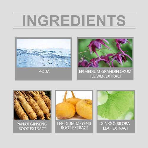 Men's Herbal Body Oil with Ginseng