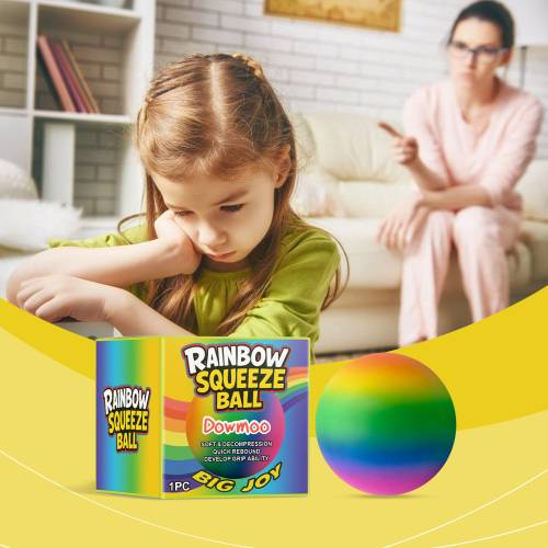 Rainbow Squeeze Ball